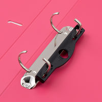 リヒトラブ リクエスト D型リングファイル A4タテ 背幅34mm 赤（レッド） G2220-3