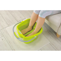 イノマタ化学　リラックス足湯　ピンク　250333　足浴バケツ