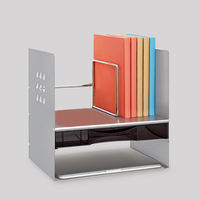 プラス ブックスタンドケース付 シルバー BS-325HC 1台