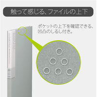 プラス　デジャヴクリアーファイル24P　FC124DP　STG　（直送品）