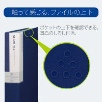 プラス　デジャヴクリアーファイル96P　FC196DP　NVB　（直送品）