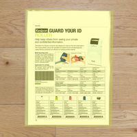 プラス シンプルクリアーファイル20P FC-220SC YL 1冊