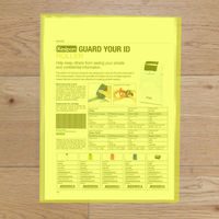 プラス シンプルクリアーファイル40P FC-240SC YL 1冊