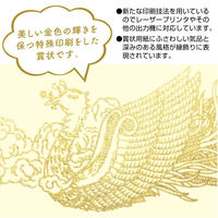 ササガワ OA賞状用紙 クリーム地 雲なし B4判 横書用 10-1478 1箱(100枚入)