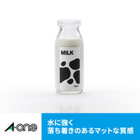 エーワン（A-one）ラベルシール パッケージラベル 水に強い 光沢フィルム インクジェット シール A4 ホワイト 27面  3シート  28982