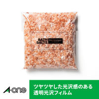 エーワン（A-one）ラベルシール 光沢フィルム レーザー シール ステッカー A4 透明 27面  10シート  31582