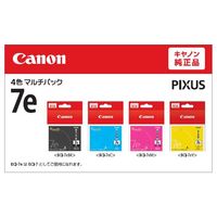 キヤノン（Canon） 純正インク BCI-7e/4MP 1018B001 1パック（4色入）
