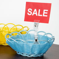 伊藤忠リーテイルリンク　クリップホルダー　ミニホルダー（クリップ小）　アーム無し　1袋（10個入）　 オリジナル