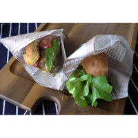 福助工業　バーガー袋　No.15　アーティクル　0562750　1セット（1000枚：100枚入×10袋）