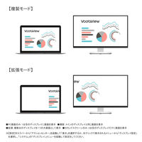 【アウトレット】変換アダプタminiDisplayport[オス]-VGA[メス]0.15m/ホワイトVV-MDPVGA-W-DO【終売品】