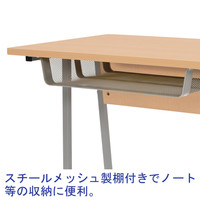 アール・エフ・ヤマカワ 研修用デスク2 幅1200mm 2人用 ナチュラル RFJD2-1245N 1台