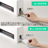 プラス コンパクト断裁機 PK-213専用替刃セット 裁断機 PK-213H