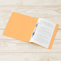 プラス　フラットファイル厚とじ500　A5タテ　イエロー　87567　1セット（30冊）