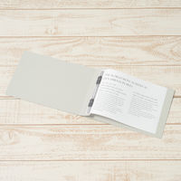 プラス　フラットファイル樹脂製とじ具　A5ヨコ　グレー　No.042N　1セット（30冊）