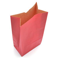 ササガワ ギフトバッグ 角底袋 ルージュ 50-3506 1袋(100枚入)