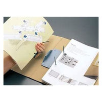 コクヨ　チューブファイル（保存用）　A4タテ　とじ厚30mm　グレー　フ-VM630M