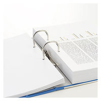 レバー式アーチファイル　A5ヨコ　背幅50mm　10冊　ブラック　SGLAFA5EBK　ハピラ