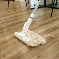 テラモト クリップモップＥ 替糸 190g 幅240ｍｍ 【ワンタッチモップ/クリップモップ用】【各社共通】 1枚