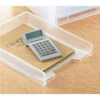 A4レタートレイ 4段 サンカ squ+ ナチュラ SOFFICE ソーフィス