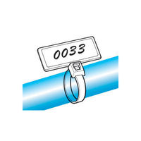 HellermannTyton（ヘラマンタイトン） マーキングタイ 標準 乳白 110mm IT18FL 1セット（500本：100本入×5パック）