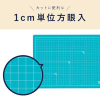 セキセイ　カッティングマット　発泡美人　A4　FB-4616