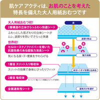肌ケア　アクティ　ふんわりフィット気持ちいいうす型パンツL-LL　1パック（20枚入）　日本製紙クレシア