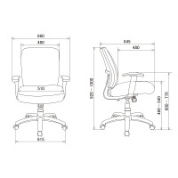 【車上渡し】関家具 ポケットコイル内蔵チェア オフィスチェア ファブリック 肘無し ブルー 1脚（直送品）