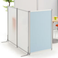 トーカイスクリーン EGシンプルパネル パーティション 樹脂タイプ ホワイト（半透明） 高さ1100×幅700mm EG-1107P （飛沫防止）1枚