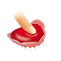 【入れ歯安定剤】 タフグリップ ピンク 40g 1個 小林製薬 すき間を埋めるクッションタイプ 入れ歯安定剤