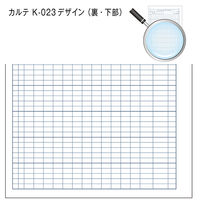 金鵄製作所 カルテ3号紙 社・国兼用 K-023 1袋（100枚入）