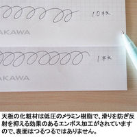 アール・エフ・ヤマカワ ミーティングテーブル ダークブラウン 幅1500×奥行750×高700mm 1台 会議 長机 ワークテーブル（取寄品）