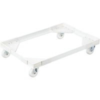 【折りたたみコンテナ】 アスクル他 扉付き折りたたみコンテナセット（75L長辺） ブラウン 1組  オリジナル