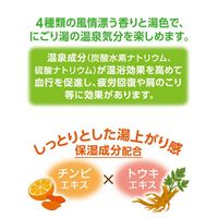 いい湯旅立ち 粉末薬用入浴剤 ゆったりやわらか にごり湯の宿 1箱（12包入）白元アース