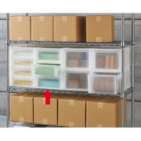 引き出し収納 システムケースM A4対応 3個 リス