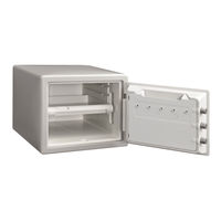 【設置込】セントリー ビッグボルト テンキー式耐火金庫 1時間耐火 22.8L ダブグレー 幅415×奥行491×高さ348mm JF082ET 1台（取寄品）