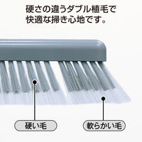 テラモト ＥＸミックスブルーム　伸縮柄 幅30cm 屋内用 ほうき 箒 CL8209215　1セット（5本入）