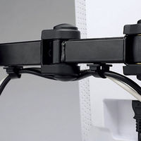 モニターアーム　ディスプレイアーム　1画面　シングル　27インチ対応　8kgまで　クランプ式　CR-LA601　サンワサプライ　1台