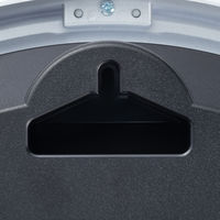 リズム シチズン インフォームナビF 掛け時計 [電波 ステップ カレンダー 温湿度] 直径275mm 4FY618-019 1個