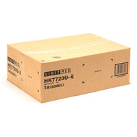 リヒトラブ　HK7720U　カルテフォルダー　A4ヨコ置き　見開き（Ｗファスナー/上見出し）　1箱（200枚：50枚入×4パック）