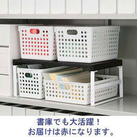 リヒトラブ 机上台 幅390mm ハイタイプ 赤 A7331-3