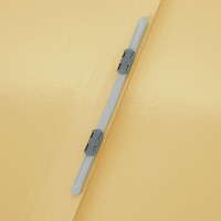 フラットファイル　PPラミネート　A4タテ　10冊　イエロー　アスクル  オリジナル