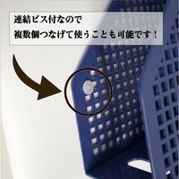 ボックスファイル　A4　PP製　ネイビーブルー　セリオ