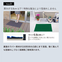 クリーンテックス・ジャパン ウォーターホースTマット88X147cmネイビー BZ00 1枚