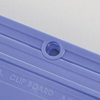 リヒトラブ(LIHIT LAB.) クリップボード A4タテ） 323×235mm 目盛り付 A977U-23 ブルーバイオレット