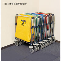 山崎産業 リサイクルカート Yー2 自立式 大 CA468-000X-MB 1台