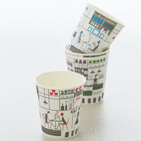 【アウトレット】紙コップ モノトーン 205ml（7オンス） 1箱（1500個：50個入×30袋） オリジナル