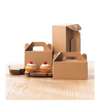 ケーキボックス　未晒し　L　1袋（50枚入） オリジナル