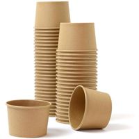 ストリックスデザイン フードカップ 未晒し 300ml 1セット（500個：50個入×10袋）