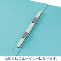 コクヨ フラットファイルNEOS（ネオス） A4タテ 2穴 ブルーグレー（紺） 30冊 フ-NE10DB