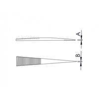 ワイ・エム・ティ 汎用型ピンセット 160mm DM 1本 1-8189-03（直送品）